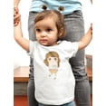 thumbnail image 2 of Girl Carrying Her Pet Hamster T-Shirt Infant -Image by Shutterstock,  18 Months, 2 of 4