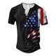 thumbnail image 1 of Men's Short Sleeve Graphic And Embroidered Fashion T-Shirt Spring And Summer Short Sleeve Printed L, 1 of 4