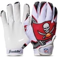 thumbnail image 1 of Guantes de receptor de fútbol Franklin Sports Tampa Bay Buccaneer, 1 of 1