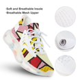 thumbnail image 3 of POP Comic Book Pop Art Cool Retro Trendy Walking Shoes for Men Woman Lightweight Tennis Fashion Elastic Sports Shoes Cushion Basketball Shoes, 3 of 7