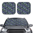 thumbnail image 6 of Lsque Magic Toads in Hats 2 PCS Windshield Sun Shade | CarFoldable Window Covers | Car Accessories Reflect UV for Universal Cars SUV Truck | Small, 6 of 7