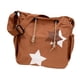 thumbnail image 5 of Bolso de hombro para mujer, bolso cruzado informal con cordón para viajes, compras y trabajo. marrón, 5 of 9