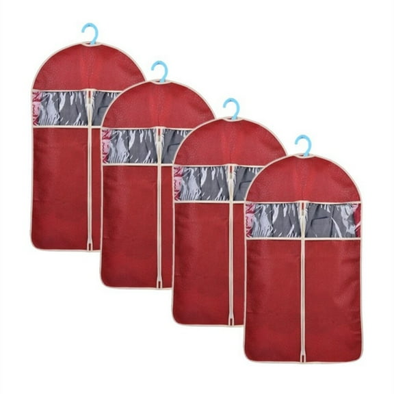 Dustproof Bag Garment Organizer Storage Bag Clothes Bags Moth Deterrent Clothes Cover Dust Cover