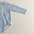 thumbnail image 3 of Infant Girl Rash Guard Swimming Bathing Suit Ruffle Long Sleeve Sun Protection Kids Bathing Suits 3-6 Monthss, 3 of 3