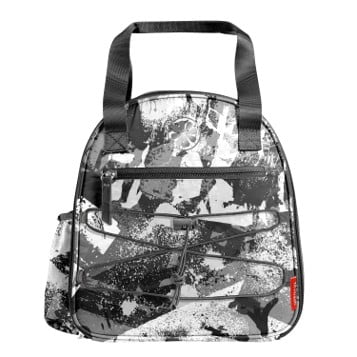 Fit + Fresh Tommy Kids Lunch Bag, Grey Splatter, TILLY TIMMY BLK