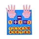thumbnail image 1 of EZLIFE Juguete para niños con números de fieltro para los dedos, matemáticas, para niños pequeños, para contar, F2W9, N6W5, 1 of 1