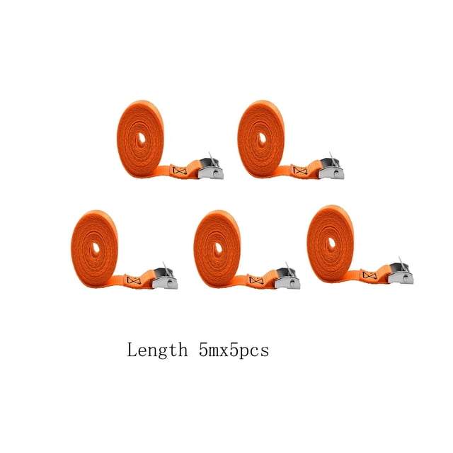 Sangles de Retenue Sangles d'Arrimage Ajustables Sangles à Cliquet Sangles à Cliquet Robustes Sangles de Retenue Sangles Cargo avec Boucle à Came Convient