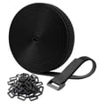 thumbnail image 3 of 3 Rollos De Bridas Negras Para Cables, Organizador De Bricolaje, Correa De Cable Para Cuerdas De Oficina Al Aire Libre, 800cm, 3 of 8
