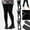 Black, variant on Fleece Lined Pantyhose for Women Tummy Control High Waist Opaque Thick Winter Warm Leggings Soft Cozy Stretchy Workout Gym Yoga Pants