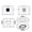Transparent, variant on Transparent Protective Case for Sony WF-1000XM6 Wireless Earbuds,Shockproof TPU Clear Cover Shell with Phone Stand Snap Lock & Hook accessories