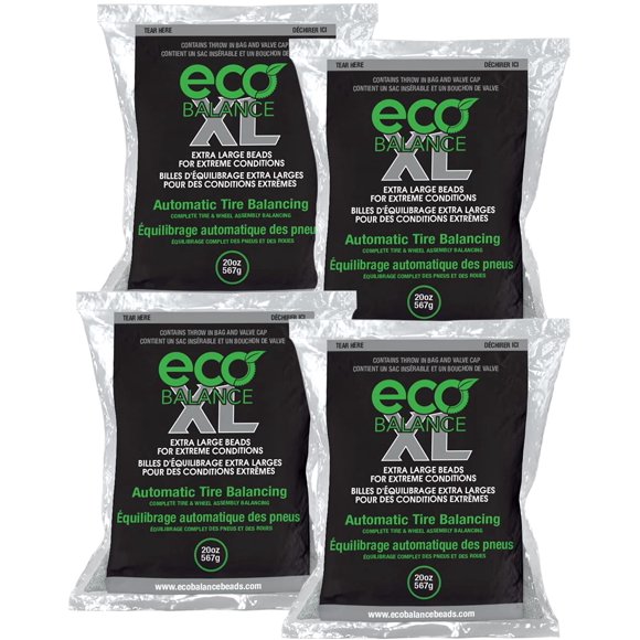Perlas de balanceo para llantas ECO Balance XL 4 bolsas de 567 g para todoterreno