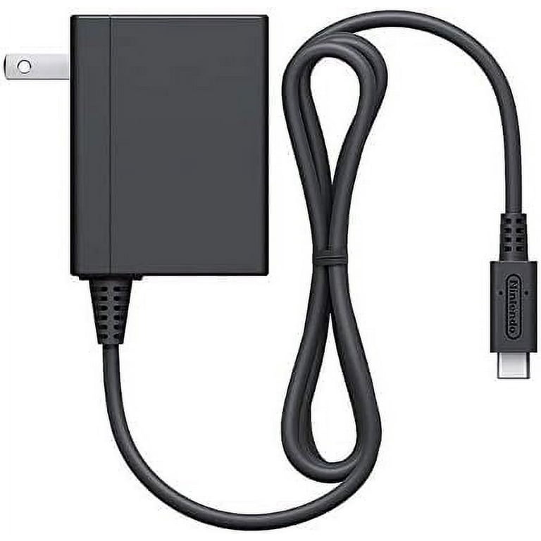 Nintendo Switch 本体 ACアダプタ付き Nintendo Switch AC Adapter, 5ft Charger Cord, 6ft HDMI Cable, TV