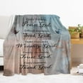 thumbnail image 2 of Inspirational Christian Blanket Healing Prayers Thoughts Religious Fleece Soft Inspiration Throw 50X60 Inches Perfect Caring Gifts Women & Men, 2 of 6