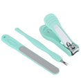 thumbnail image 4 of Herramienta de manicura para pedicura, 3 uds., tenedor para piel muerta para uñas de acero inoxidable, recortador de uñas, solución innovadora, 4 of 8