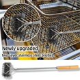 thumbnail image 4 of 4 Pcs Outils de Nettoyage de Friteuse, Outils de Nettoyage de Friteuse en Acier Inoxydable, Brosse de Friteuse, Brosse de Nettoyage de Friteuse à Air Chaud, 4 of 6