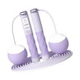 thumbnail image 5 of yotijar Jump Rope Digital Counting Jump Rope Skipping Rope with Calorie Counter Cordless purple, 5 of 8