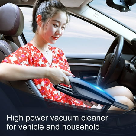 

Farfi Vacuum Cleaner Handheld Rechargeable ABS 120W High Power Dustbuster for Car