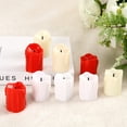 thumbnail image 4 of Labymos 1pcs YK5015 Flameless LED Candle Light Bright Flickering Bulb Battery Operated Tea Light with, 4 of 8