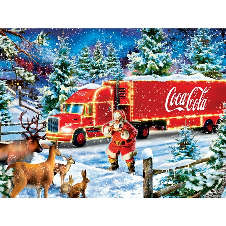 MasterPieces Happy Holidays - Coca-Cola Holiday Haul 300 Piece EZ