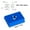 M8 Blue, variant on Mosiee 1Pc T-Track Slider T-Tracks Model Aluminum-Alloy T Slot Nut Standard Miter Track for Workbench Router Table Woodworking M8 Blue