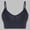 🔥 Black, variant on No Underwire Womens Bras No Underwire Full Support Seamless Ribbed Beauty-Back Sports Bra Wireless Shockproof Design Breathable Stretch Fabric Removable Pads Cross-Back Support for Yoga