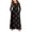 Black, variant on Girls Maxi Dress Floral Long Sleeve Dresses with Pockets for Girls 4-14 Years Black 120