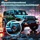 thumbnail image 5 of Colorful Dragon Eyes Headlight Sticker Round Headlight Sticker 3D Stereoscopic Funny Car Sticker, 5 of 6