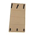 thumbnail image 4 of Acolchado para Carro de Camping Almohadilla Forro Tapete Base Alfombrilla Resistente Oxford con Tablero Pp Soporte Pesado 160-200kg Compatible Amarillo, 4 of 8