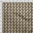 thumbnail image 3 of oneOone Silk Tabby Light Brown Fabric Animal Skin Sewing Craft Projects Fabric Prints By Yard 42 Inch Wide-CJK, 3 of 4
