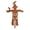B, variant on Metal Pumpkin Garden Stake Vintage Distressed 2D Flat Wrought Iron Yard Art for Fall Halloween Outdoor Decoration Lawn Patio Ornament