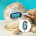 thumbnail image 5 of Cepillo limpiador de pelos de mascotas 4 en 1, universal para quitar nudos, ideal para masajes (4 mm de largo, azul), 5 of 5