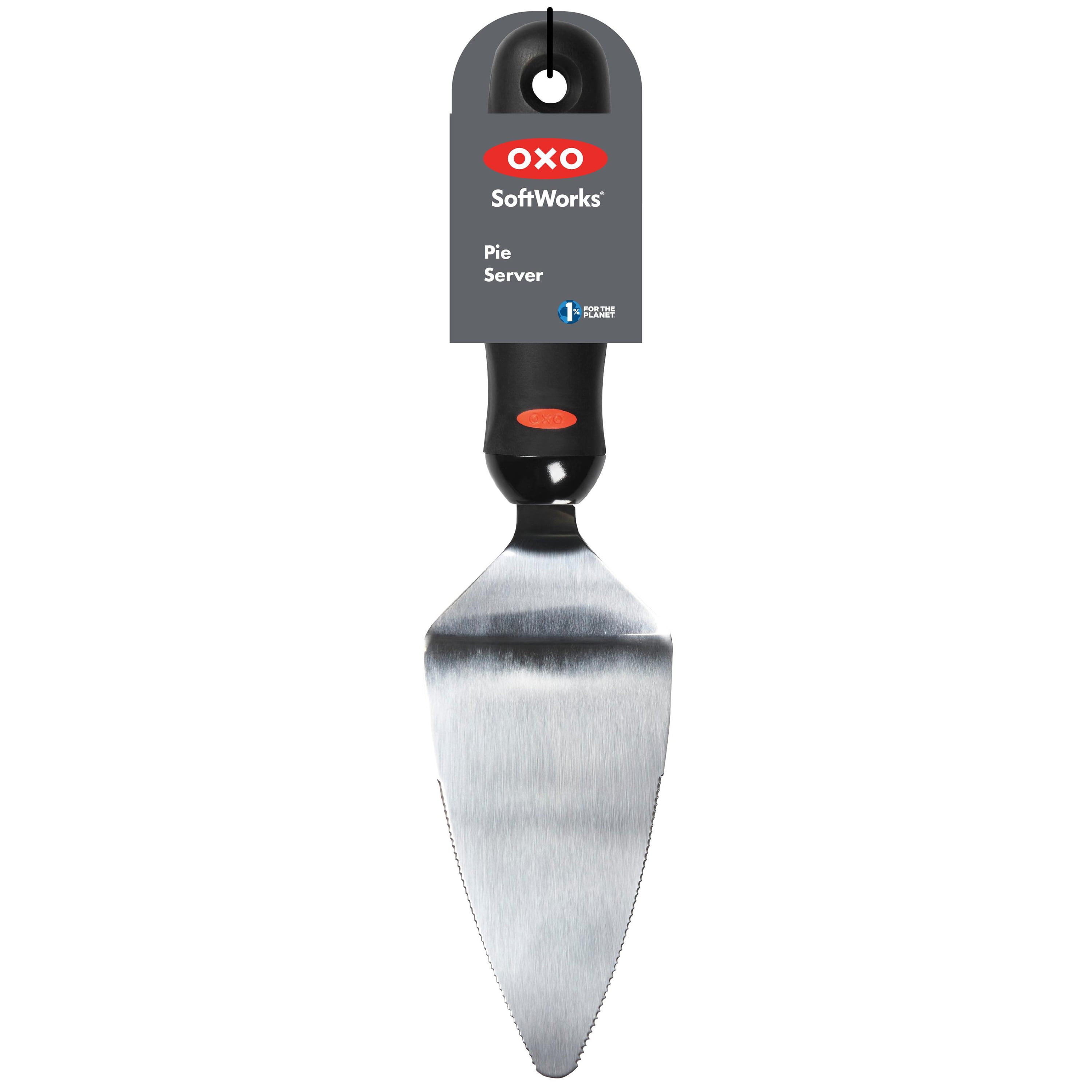(4 pack) OXO Softworks Stainless Steel Pie Server with Non-Slip Handle