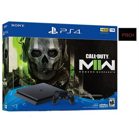 PTECH 2022 PlayStation 4 PS4 Gaming Console Call of Duty Modern Warfare II Bundle - Limited Edition