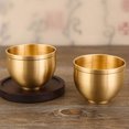 thumbnail image 1 of MERRYHAPY Vaso De Bebida De Latón Dorado Multipropósito Para Servir Licores Y Vino, 1 of 8
