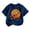Z3-Navy, variant on Halloween T Shirt Kids Crewneck Short Sleeve T-Shirts Jack O Lantern Holiday Tee Toddler Fall Outfits