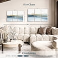thumbnail image 4 of Elephant Stock Luminosity Wall Art - Horizontal Multi Panel Canvas - Living Room Wall Decor - Abstract Multi Panel - Blue And Brown Decor By Allison Pearce - 38" x 24", 4 of 8