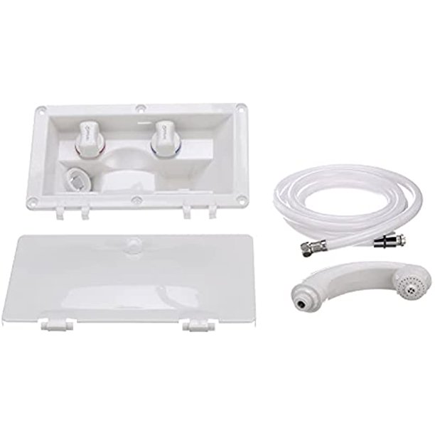 Whale RT2658 Swim ‘n’ Rinse Transom Shower, Hot and Cold Water