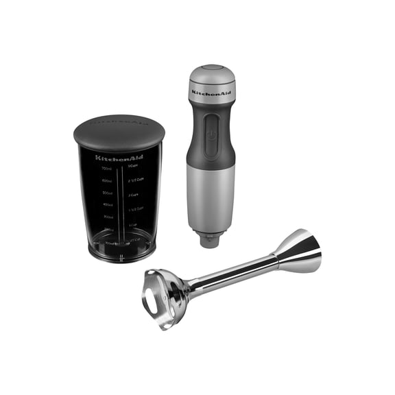 Open Box KitchenAid® 2 Speed Corded Hand Blender, Matte Gray, KHB1231