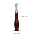 thumbnail image 2 of HONMEET Dark Brown Edging Tool Hand Tool for Professional Leathercraft Accessories and Projects, 2 of 8