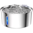 thumbnail image 1 of Cat Water Fountain, 108oz/3.2l Cat Fountain, Automatic Dog Water Dispenser With Led Light And Circulating Filtration System For Cats, Dogs, Multiple P 8 filters 8 sponges, 1 of 5