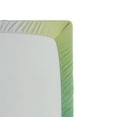 thumbnail image 3 of Ambesonne Ocean Fitted Sheet, Words Green Ombre Anchor, Twin XL Size, Green White, 3 of 3