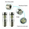 thumbnail image 4 of 2× 1156 BA15S P 21W LED luz de freno intermitente luz de marcha atrás xenón blanco Canbus 6000K, 4 of 5