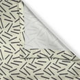 thumbnail image 3 of Ambesonne Abstract Kitchen Curtains, Black Lines Modern Art, 55"x39", Cream Black, 3 of 3