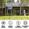 thumbnail image 4 of WONDER garden Metal Wind Spinner Outdoor Decor Garden Sculptures and Statues Suitable for Decorating Your Patio, Lawn & Garden, 4 of 7