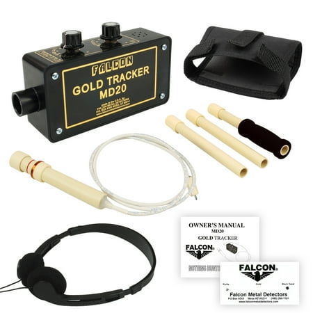 Falcon Gold Tracker MD20 Metal Detector 300kHz w/ Handle ...