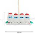 thumbnail image 2 of De Búho Para Árbol De Navidad 2021 Con Cordón Familia De 44599 Colgante De Bendición Manuscrita Diy Regalo Para Amigos O Familiares Yuarrent HA039938-04, 2 of 6