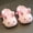 T6 Pink, variant on GBSYEWXS Garden Clogs Slippers For Kids Girls House Closed Toe Ankle Strap Rabbit Style Trendy Eva Toddler Child Sandals White Size 3-3.5 Years