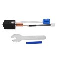 thumbnail image 2 of Kit Hotend De Extrusora De Impresora 3D, Actualización Para Evitar El Desgaste, Kit Hotend De Metal, Boquilla De Latón De aleación De Ti De Cobre Macho De 2 Pines Con Calcetines, 2 of 7