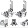 thumbnail image 4 of 2pcs Keyless Cabinet Locks Showcase Safety Multifunctional Locks, 4 of 8