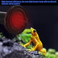 thumbnail image 3 of Herwey 110V Infrared Ceramic Emitter Heating Light Bulb Lamp for Reptile Pet   , Heating Light Bulb, Heating Lamp, 3 of 6